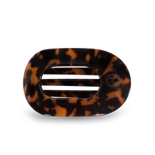 Load image into Gallery viewer, Round Flat Hair Clip | Small | Tortoise