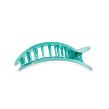 Load image into Gallery viewer, Round Flat Hair Clip | Medium | Totally Turquoise