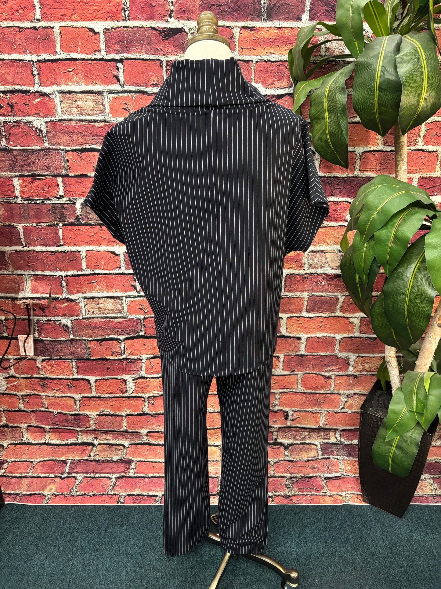 City Chic Pinstripe Set