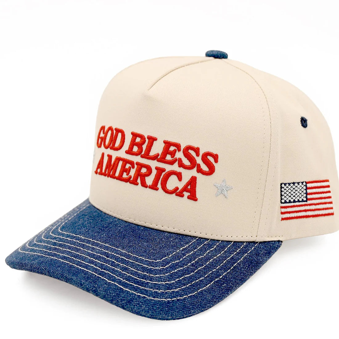 Puff Embroidered Trucker Hat