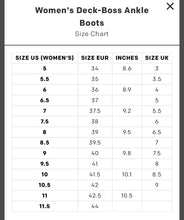 Load image into Gallery viewer, Women's Deck Boss Ankle Boot
