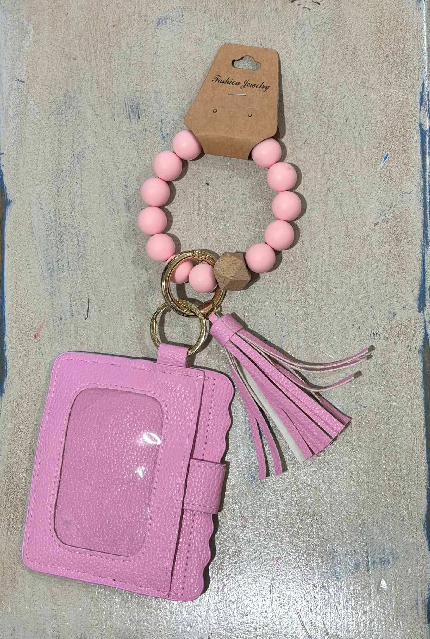 Silicone Keychain & Card Holder