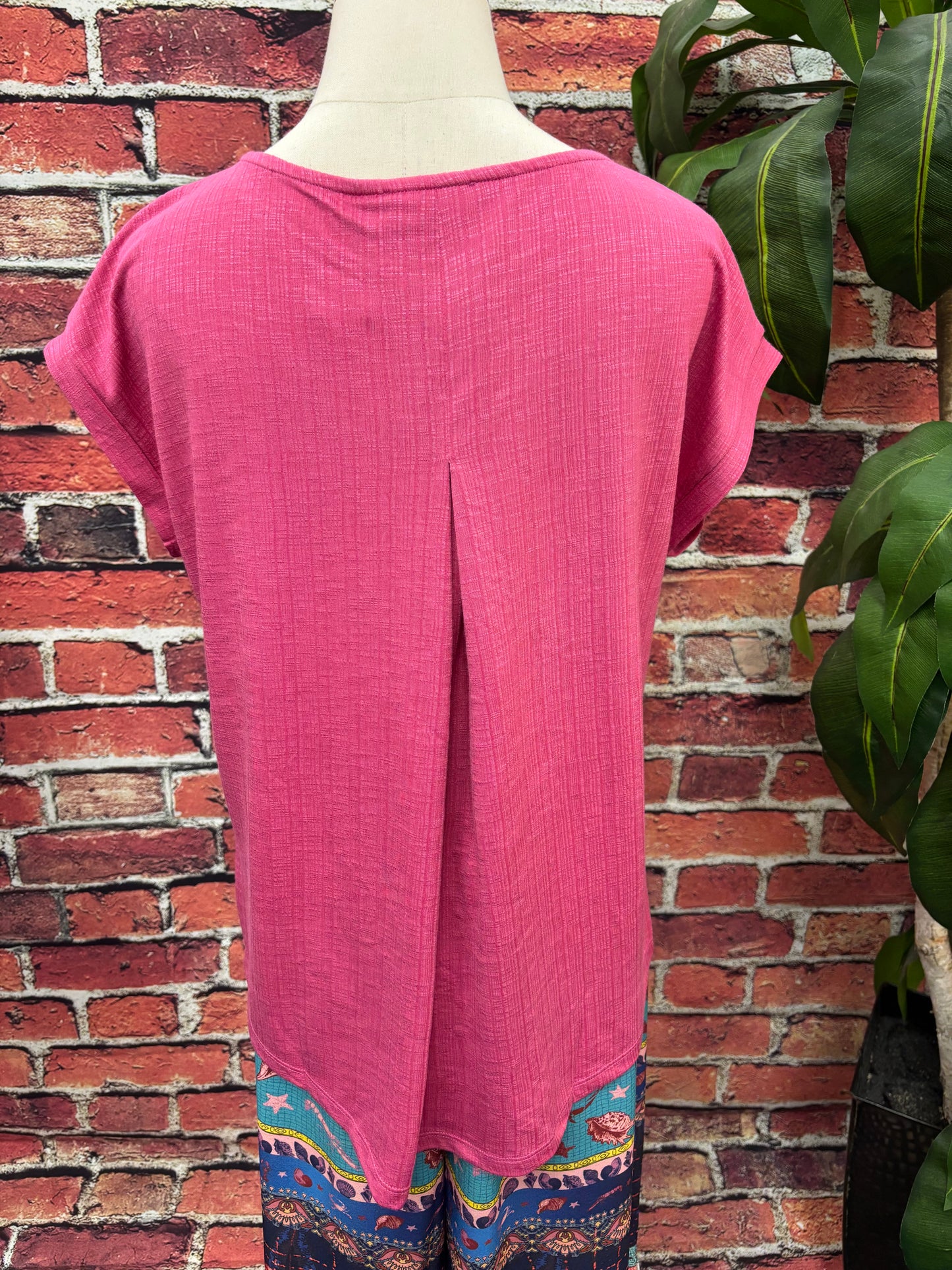 Easy Breezy Pintuck Tee