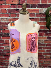 Load image into Gallery viewer, Coastal Patchwork Boho Midi Dress