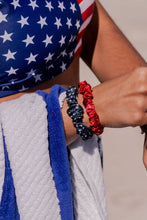 Load image into Gallery viewer, Silk Hair Scrunchie | Small | Independence Bae