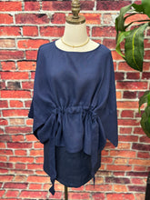 Load image into Gallery viewer, Luxe Linen Tie-Front Blouse