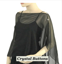 Load image into Gallery viewer, Silky Two Button Shawl