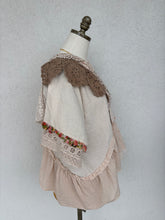 Load image into Gallery viewer, Lace Garden Patchwork Kimono Top