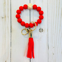Load image into Gallery viewer, Rubber bead key chain