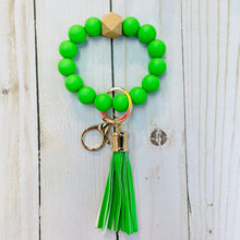 Load image into Gallery viewer, Rubber bead key chain