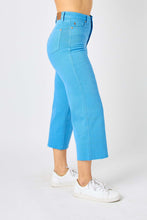 Load image into Gallery viewer, Judy Blue High Waist Garment Dyed Wide Leg Crop