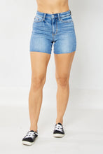 Load image into Gallery viewer, Just Blue High Waist Shorts
