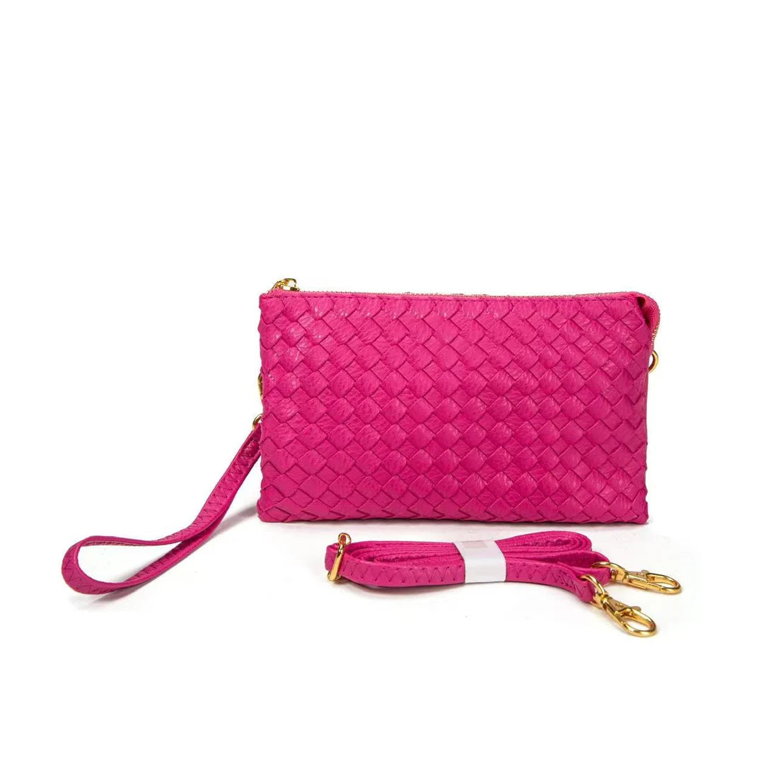 Kathy Woven 3 Compartment Handbag