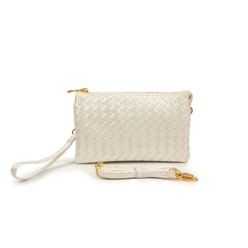 Kathy Woven 3 Compartment Handbag