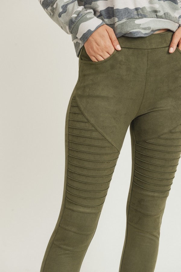 Going For A Ride Suede Leggings *FINAL SALE*