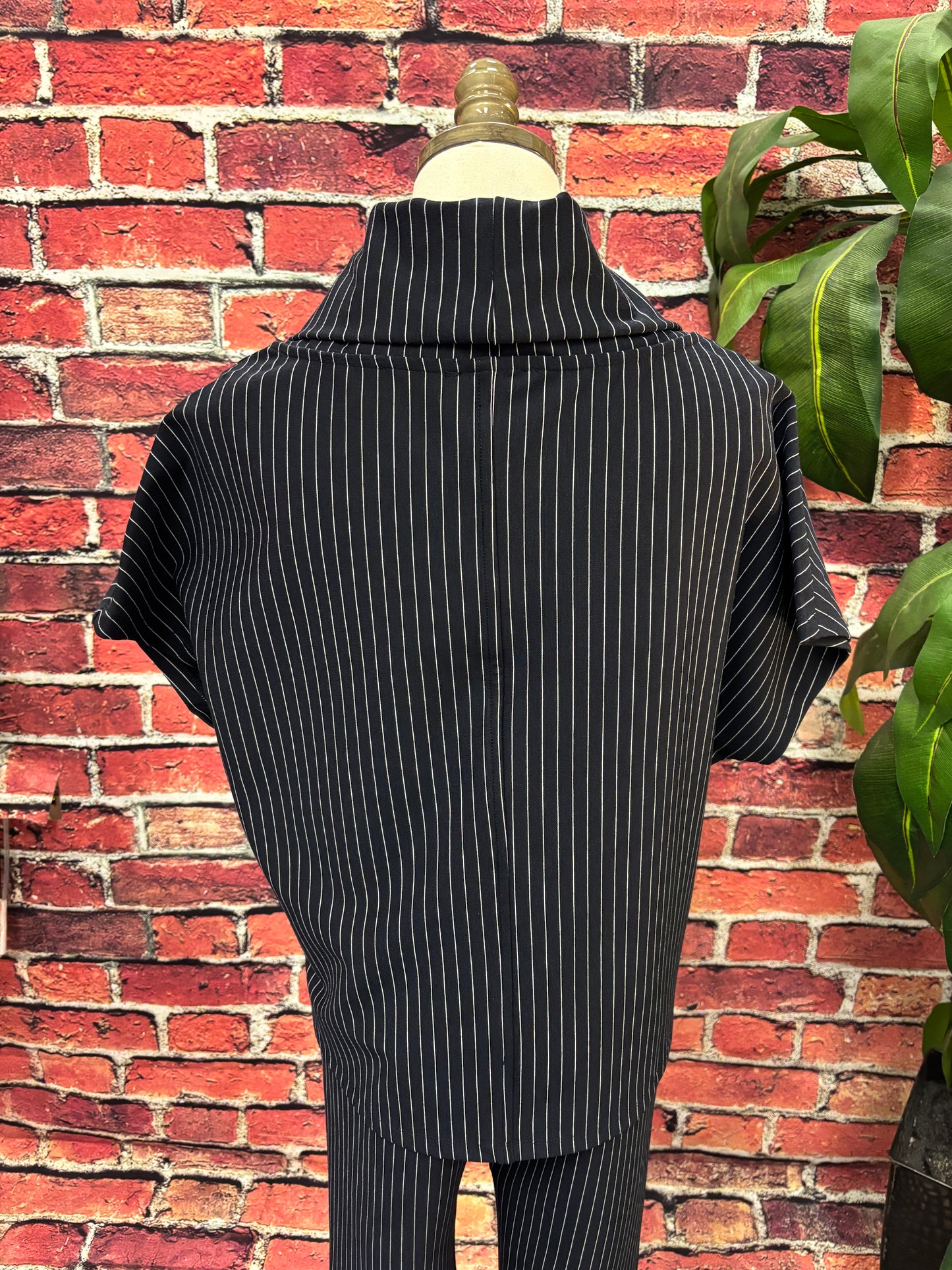 City Chic Pinstripe Set