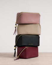 Load image into Gallery viewer, Fold Out Mirror Makeup Bag
