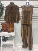 Load image into Gallery viewer, Wide Leg Rhinestone Pant