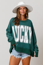 Load image into Gallery viewer, Lucky Oversized Sweatshirt *FINAL SALE*
