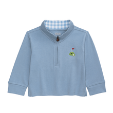 Load image into Gallery viewer, Blue Golf Quarter Zip