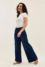 Load image into Gallery viewer, Judy Blue HW Retro Wide w/ Adjustable WB Tabs + Raw Hem