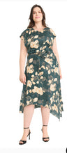 Load image into Gallery viewer, Betty In Printed Satin Midi Dress