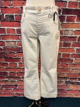 Load image into Gallery viewer, Gia Nautical Stripe Crop Flare