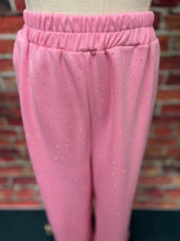 Load image into Gallery viewer, Sparkle Pink Lounge Pants