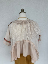 Load image into Gallery viewer, Lace Garden Patchwork Kimono Top