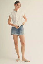 Load image into Gallery viewer, Roosevelt Ruffle Top