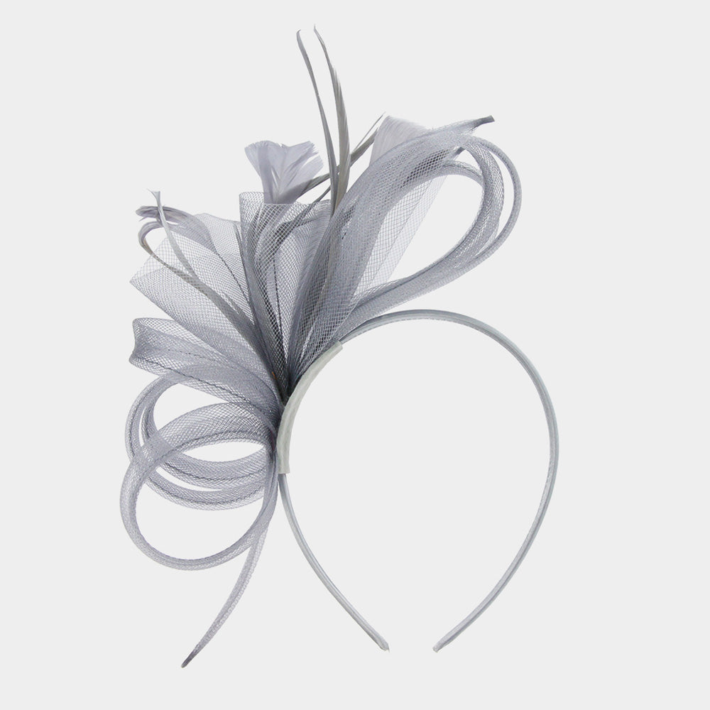 Flower Mesh Fascinator Headband *FINAL SALE*