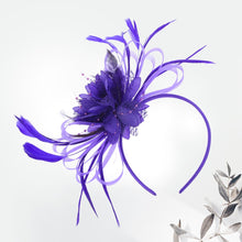 Load image into Gallery viewer, Feather Fascinator *FINAL SALE*