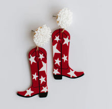 Load image into Gallery viewer, Gameday Cowgirl Earrings