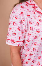 Load image into Gallery viewer, Cherry Bomb Ruffle Pajama Set