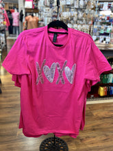 Load image into Gallery viewer, Valentine XOXO Embroidered Short Sleeve *FINAL SALE*