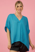 Load image into Gallery viewer, V-Neck High-Low Top