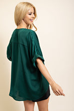 Load image into Gallery viewer, V-Neck High-Low Top