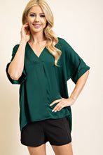 Load image into Gallery viewer, V-Neck High-Low Top