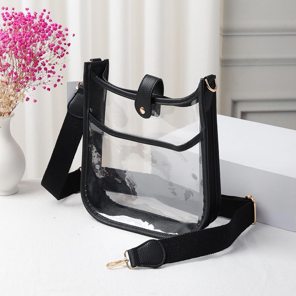 Game Day Clear Crossbody Handbag