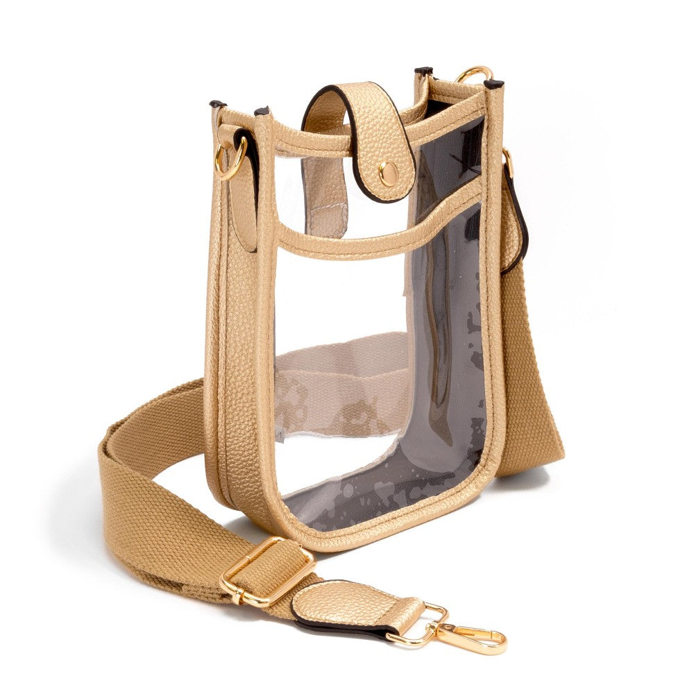 Game Day Mini Clear Crossbody Handbag