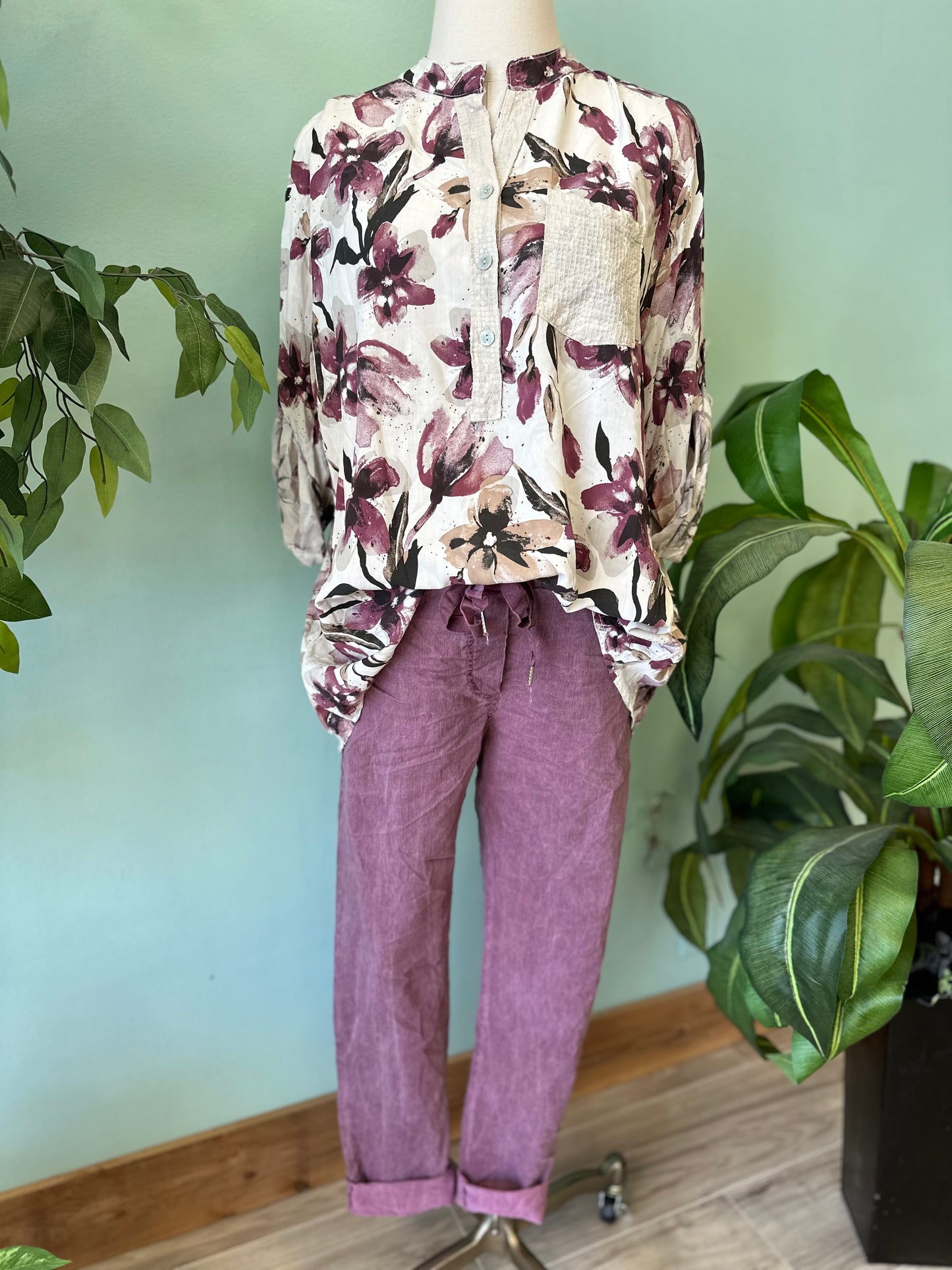Sequin Pocket Top