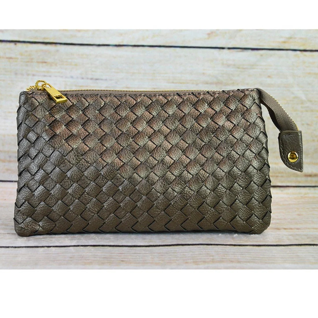 Kathy Woven 3 Compartment Handbag