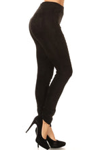 Load image into Gallery viewer, Going For A Ride Suede Leggings