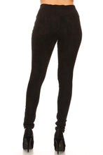Load image into Gallery viewer, Going For A Ride Suede Leggings