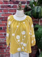 Load image into Gallery viewer, Golden Garden Embroidered Blouse