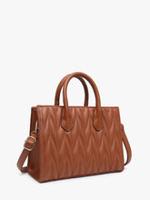 Load image into Gallery viewer, Herringbone Satchel