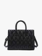 Load image into Gallery viewer, Herringbone Satchel