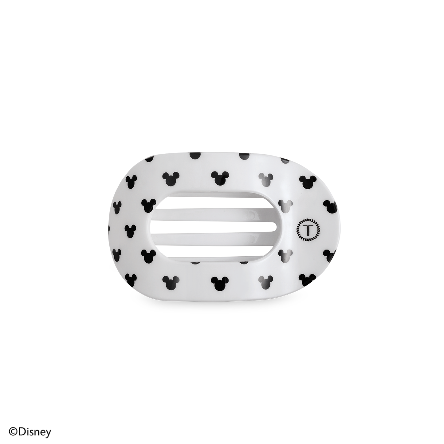 Large Flat Round Hair Clip