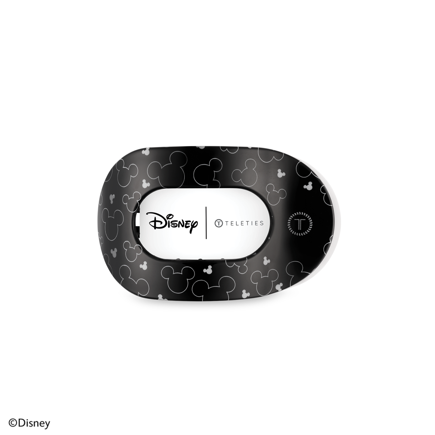 Large Flat Round Hair Clip