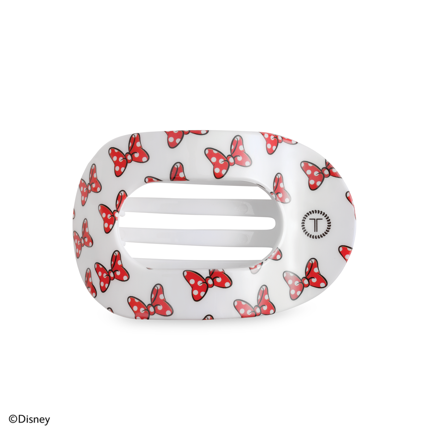Large Flat Round Hair Clip